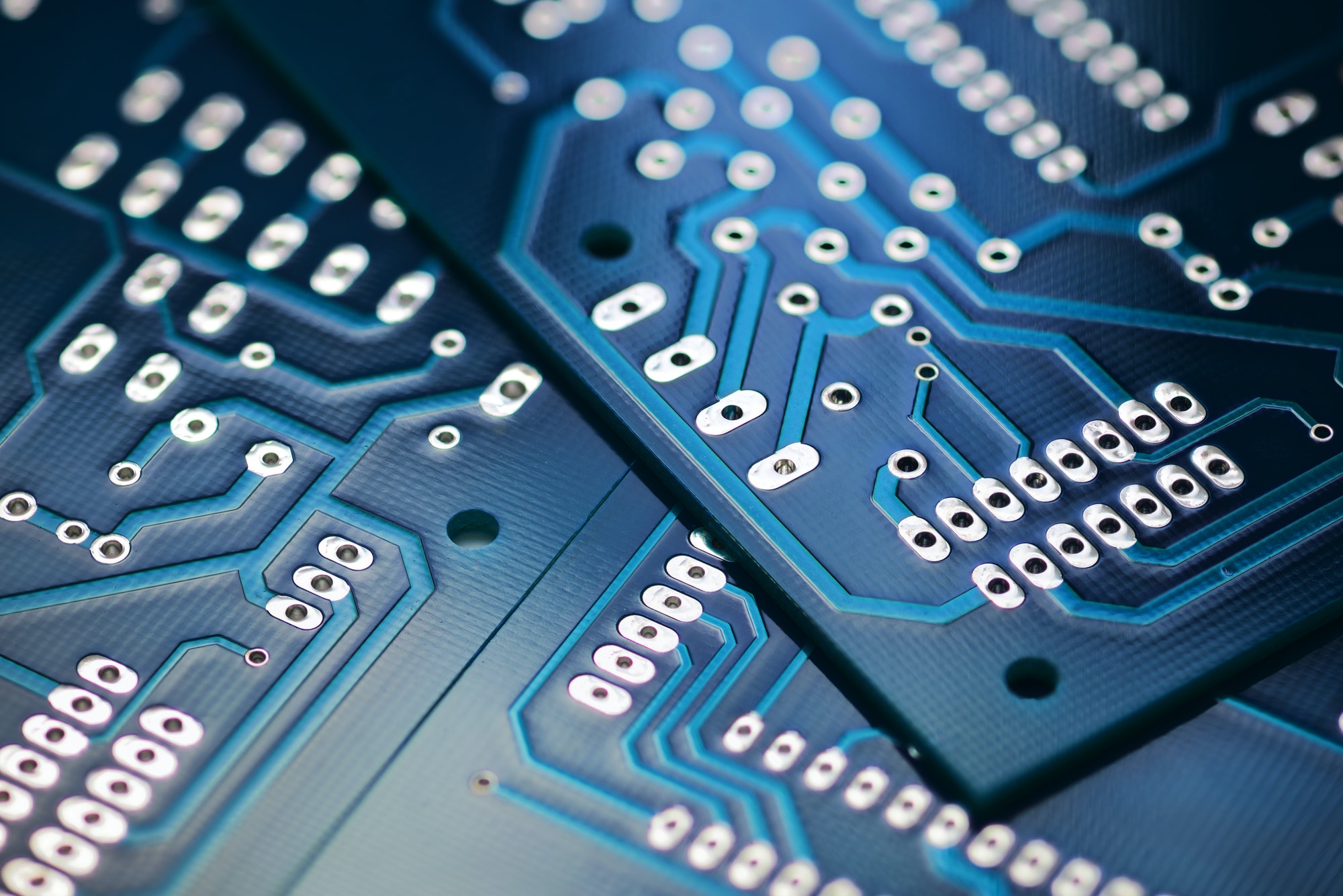 Blue printed circuit board